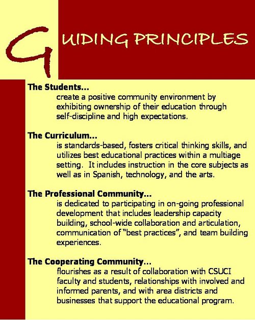 Guiding Principles